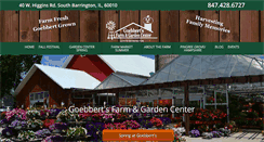 Desktop Screenshot of goebbertsgardencenter.com